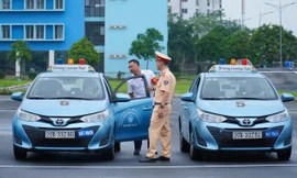 Lần đầu sát hạch, cấp giấy phép lái xe ở Công an tỉnh Thái Nguyên