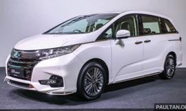Honda Odyssey 2018 có giá bán gần 1,5 tỷ đồng ở Malaysia