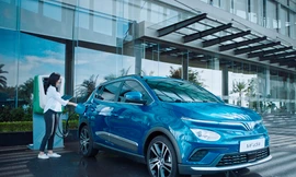 VinFast chưa có ý định chia sẻ trạm sạc ô tô điện