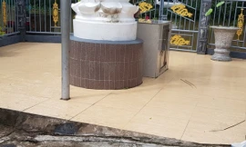 Nơi ni sư bị tưới xăng đốt 