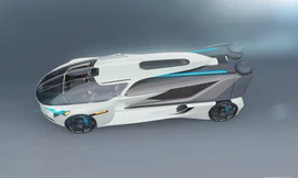 Concept ôtô bay với 4 ghế ngồi và chế độ bay tự động