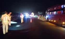 Xuống xe khách, chạy sang đường bị tông tử vong trên cao tốc Nội Bài - Lào Cai