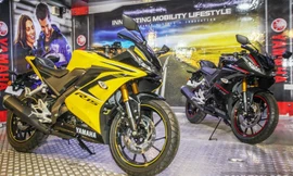 Yamaha YZF R15 2018 có giá bán gần 70 triệu đồng tại Malaysia