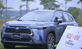 Cận cảnh loạt xe Toyota tại giải Golf báo Tiền Phong