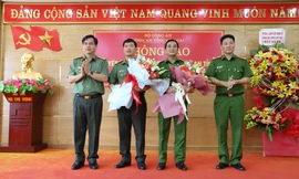 Công an Lào Cai công bố quyết định điều động, bổ nhiệm cán bộ