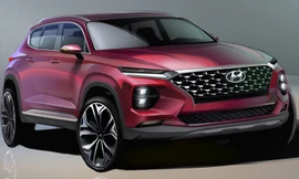 Hình ảnh ban đầu của Hyundai SantaFe thế hệ mới
