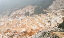 Một công nhân ở Yên Bái bị đá rơi vào người tử vong