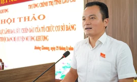 Nâng cao năng lực, sức chiến đấu của tổ chức cơ sở Đảng ở huyện biên giới