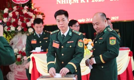 Bầu Ban chấp hành, Bí thư đảng ủy Đồn Biên phòng cửa khẩu Trà Lĩnh