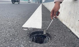 Công an xác định nghi phạm trộm hàng chục nắp cống trên cầu Thủ Thiêm 2