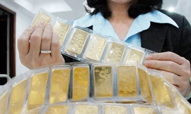 Giá vàng quay lại mức kỉ lục