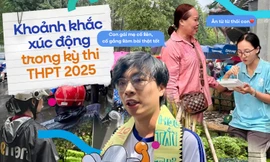Nhìn lại những khoảnh khắc đầy cảm xúc trong kỳ thi tốt nghiệp THPT năm 2025 