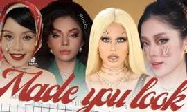 Biến hình theo trend "Made you look": Make-up "cộp mác" nhãn hiệu xa xỉ, Linh Ngọc Đàm đầy cuốn hút