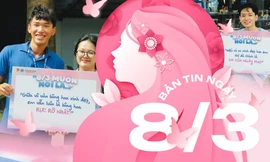 Bản tin ngày 8/3: Teen làm hoa giấy, gửi lời thương tới cả những cô bán hàng quen