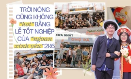 Lễ tốt nghiệp của "ngoan xinh yêu" 2K6: Đem cả đám cưới miền Tây lên sân khấu trường