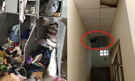 KTX trường Đại học ở TP.HCM: Tủ đồ bị phá khóa sau khi được trưng dụng làm khu cách ly