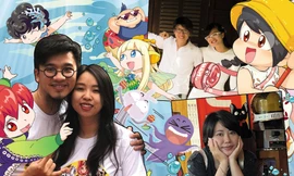 Tác giả Lớp Học Mật Ngữ, Bé Nấm Lùn, Sứa Con Lon Ton kể chuyện làm báo bằng truyện tranh