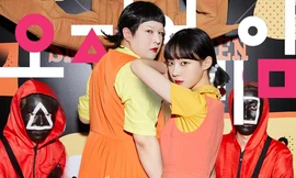 Đại tiệc Halloween nhà SM: Búp bê "Squid Game" Winter (aespa) đọ sức cùng Shindong SUJU