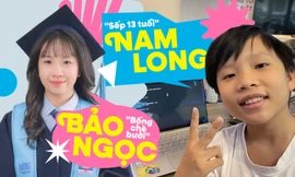 "Sếp 13 tuổi" Nam Long và "Bống chè bưởi" Bảo Ngọc: Khi khối nghỉ hè "lao động tốt"
