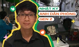 Nhật ký anh dân phòng Gen Z: Người dân thương lắm, chưa đêm nào trực chốt mà đói bụng!