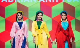 Top 3 Hoa hậu Việt Nam 2022 "chào sân" ấn tượng trên sàn diễn thời trang quốc tế