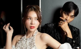 Khả Như xuất hiện xinh đẹp ở sự kiện ra mắt phim của tình cũ Khương Ngọc 