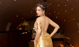 'Siêu mẫu 4 con' Vũ Thu Phương tái xuất sàn diễn gây 'choáng' dân tình khi xử lý sự cố bất ngờ