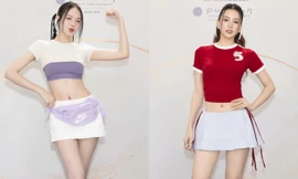 Hoa hậu Trần Tiểu Vy và Thanh Thủy cùng khoe ‘vòng eo con kiến’ khiến khán giả không rời mắt