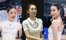 Dàn 'mỹ nhân' Việt khoe dáng quyến rũ, 'bắt trend' thi đấu pickleball đầy sôi nổi