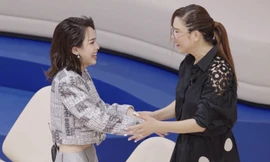 Chuyện gì khiến nữ diễn viên phim 'Cổng Mặt trời' Tú Vi bật khóc khi hội ngộ giọng ca đình đám Thu Phương?