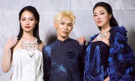 Hai 'nàng Hậu' Nông Thúy Hằng và Đoàn Thu Thủy hóa nàng thơ quảng bá vẻ đẹp vùng cao qua sáng tạo của NTK Bùi Hoàng Ân