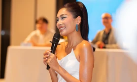 Á hậu Thảo Nhi Lê phản ứng 'lạ' khi nhắc đến người yêu cũ khiến netizen không khỏi tò mò