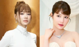 Diễm My 9X sang trọng chuẩn dâu hào môn 'đọ sắc' với 'mẹ bỉm hot nhất nhì V-biz' Nhã Phương