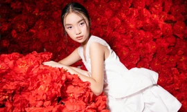 Người mẫu trẻ Cherry Khánh My khoe nhan sắc 'đốn tim', thần thái rạng rỡ đón Tết Giáp Thìn 2024