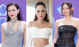 Dàn Hoa hậu đình đám V-biz hội ngộ khoe sắc, mỗi người một vẻ 'bất phân thắng bại'