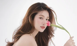 Vừa có vai chính trong phim doanh thu 200 tỷ đồng, 'nàng Hậu' này khoe vai trần gợi cảm, cùng sắc vóc thăng hạng