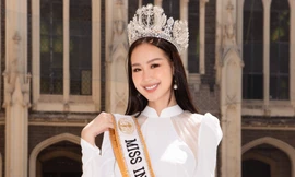 'Miss Intercontinental' Bảo Ngọc làm diễn giả tại trường ĐH mà Tổng thống Obama từng diễn thuyết