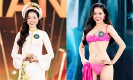 Nhan sắc đời thường ‘gây thương nhớ’ của nữ sinh 2003 vừa đăng quang 'Người đẹp Tây Đô'