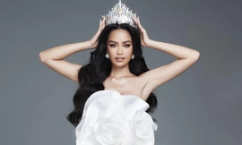 'Mỹ nhân' Việt giữ hai danh hiệu Hoa hậu diện đồ xuyên thấu 'hút hồn' cộng đồng mạng quốc tế