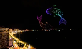 Lễ hội kỳ quan ánh sáng quốc tế Hà Nội ‘Rực rỡ Thăng Long’ trở thành tâm điểm chú ý của truyền thông quốc tế