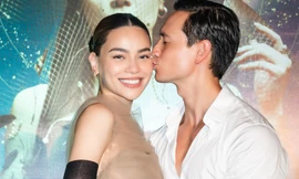 Hồ Ngọc Hà xuất hiện quyến rũ bên Kim Lý nhưng 'náo loạn' chiếm spotlight lại là hai 'nhân vật' này