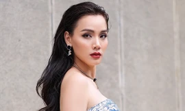 Trang Nhung xuống phố diện toàn đồ hiệu, nhan sắc xứng danh ‘Đệ nhất mỹ nhân V-biz’