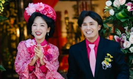 Huỳnh Lập làm dân mạng thích thú khi tái hiện đám cưới đình đám Gin Tuấn Kiệt - Puka, gửi thông điệp Tết sâu sắc 