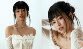 Khánh Vân 'Mắt biếc' khoe nhan sắc trong trẻo khiến netizen 'đứng ngồi không yên'