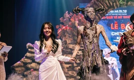 Độc đáo, ấn tượng những màn hóa trang kỳ công của sinh viên trường Sân khấu Điện ảnh