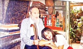 Danh họa Trần Văn Cẩn và vợ