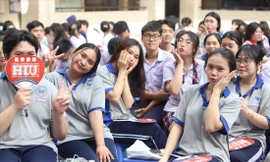 Học sinh lớp 12 ở TPHCM trong một buổi ngoại khóa của trường ảnh: Nguyễn Dũng 