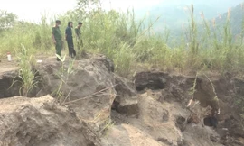 Mỏ đất hiếm Đông Pao (Lai Châu) - nơi được xem có trữ lượng khoáng sản đất hiếm lớn nhất ở Việt Nam Ảnh: Đinh Thùy 