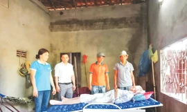 Giường y tế đa năng được anh Nở mang tặng người già bệnh nặng, có hoàn cảnh khó khănẢnh: Nguyễn Ngọc