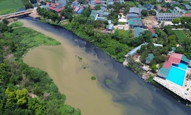 Sông Đáy đoạn qua xã Vân Côn, huyện Hoài Đức